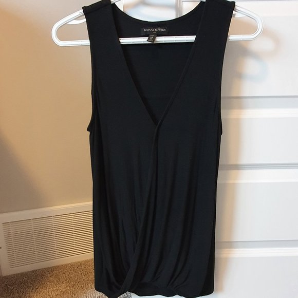 Banana Republic - sleeveless billowy blouse (size XS) - Picture 3 of 4